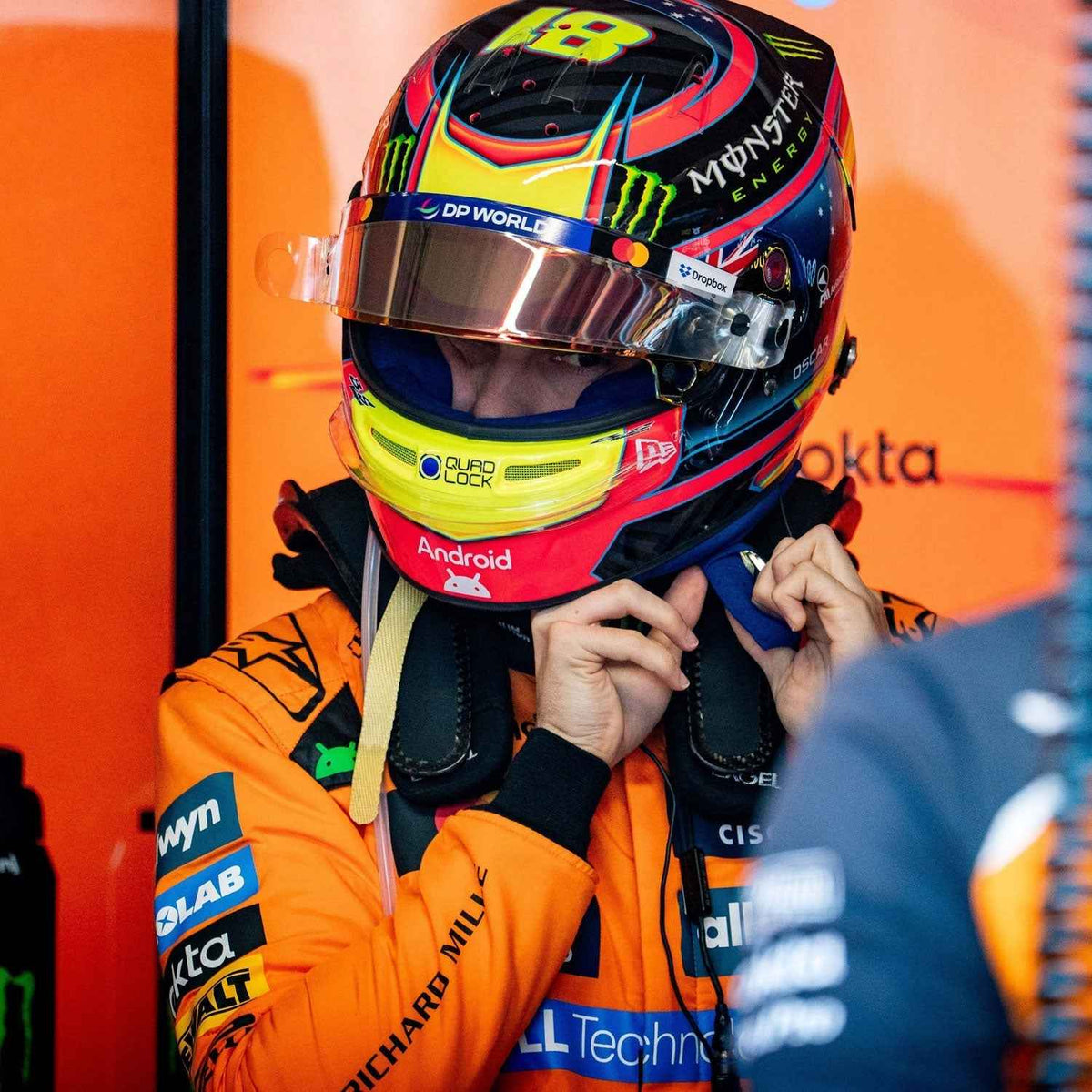Oscar Piastri 2025 F1 Race Suit Replica McLaren