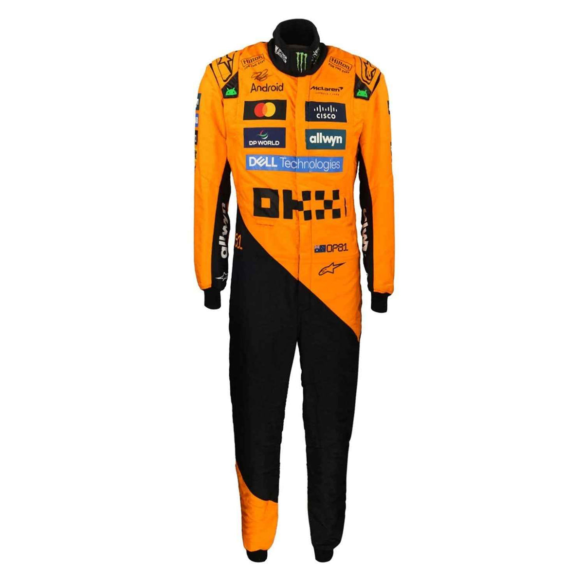 Oscar Piastri 2025 F1 Race Suit Replica McLaren