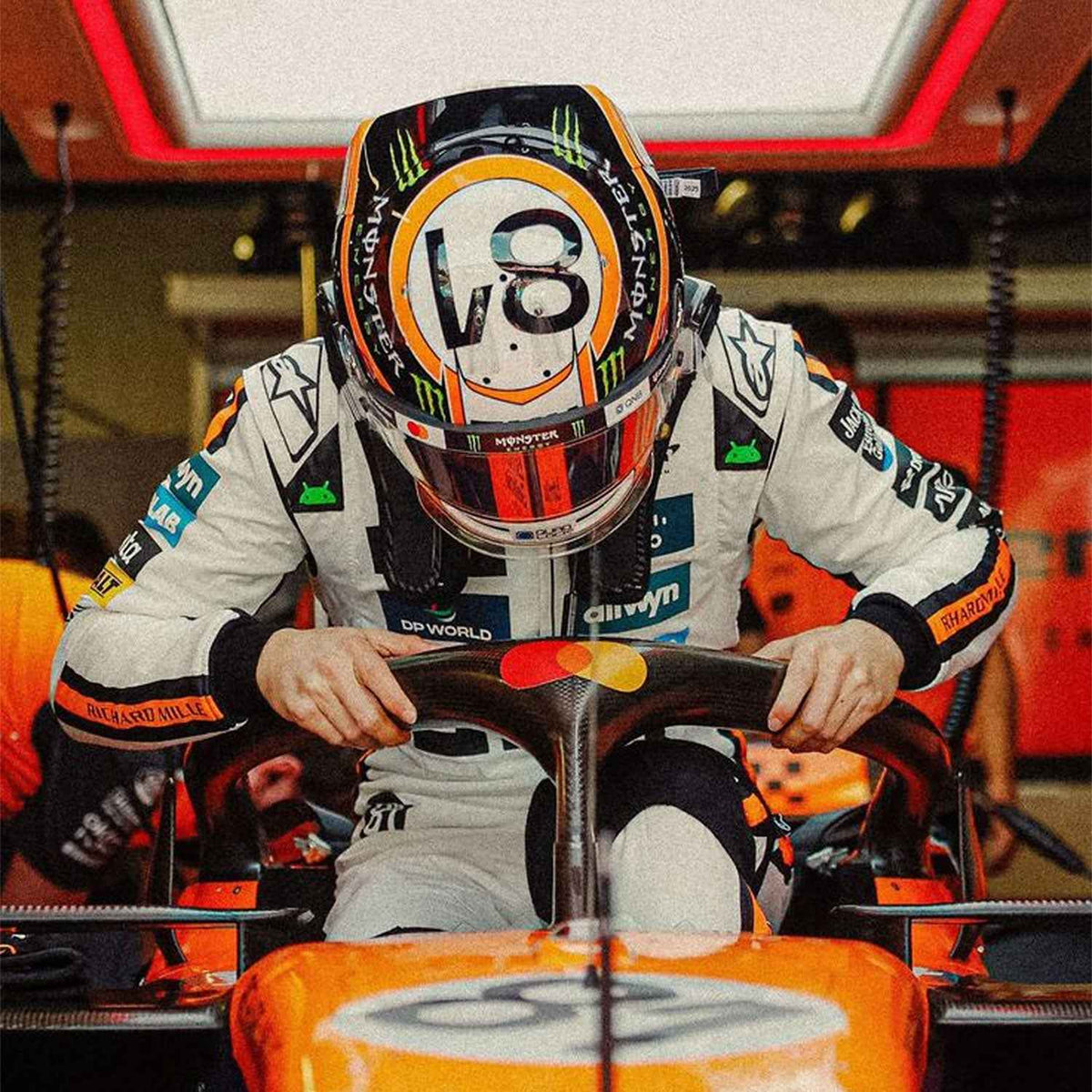 Oscar Piastri 2025 F1 Race Costume Replica Monaco GP McLaren