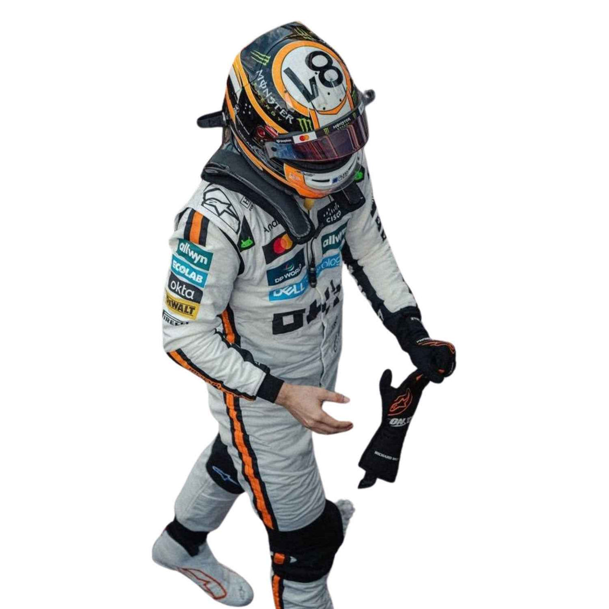 Oscar Piastri 2025 F1 Race Costume Replica Monaco GP McLaren