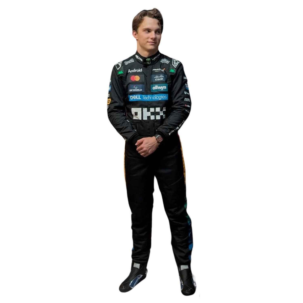 Oscar Piastri 2025 F1 Race Costume Silverstone British GP McLaren