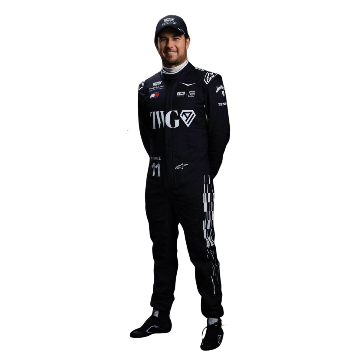 Sergio Perez 2026 F1 Race Replica Costume Cadillac replica: sergio Perez F1 Race Replica Cadillac Grand Prix Suit.