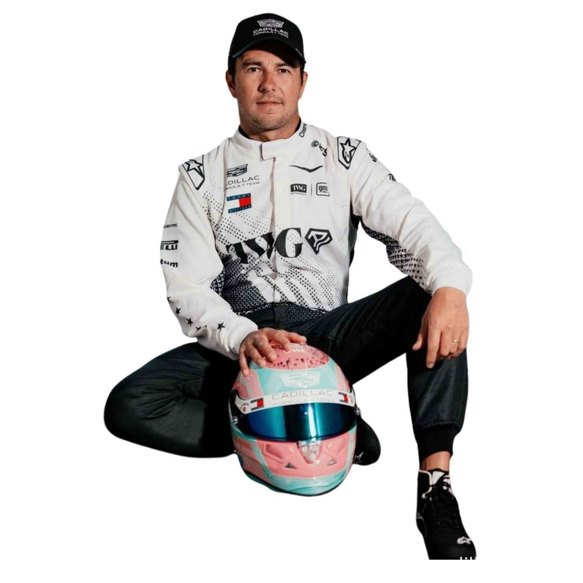 Sergio Perez 2026 F1 Race Replica Costume Miami GP Cadillac