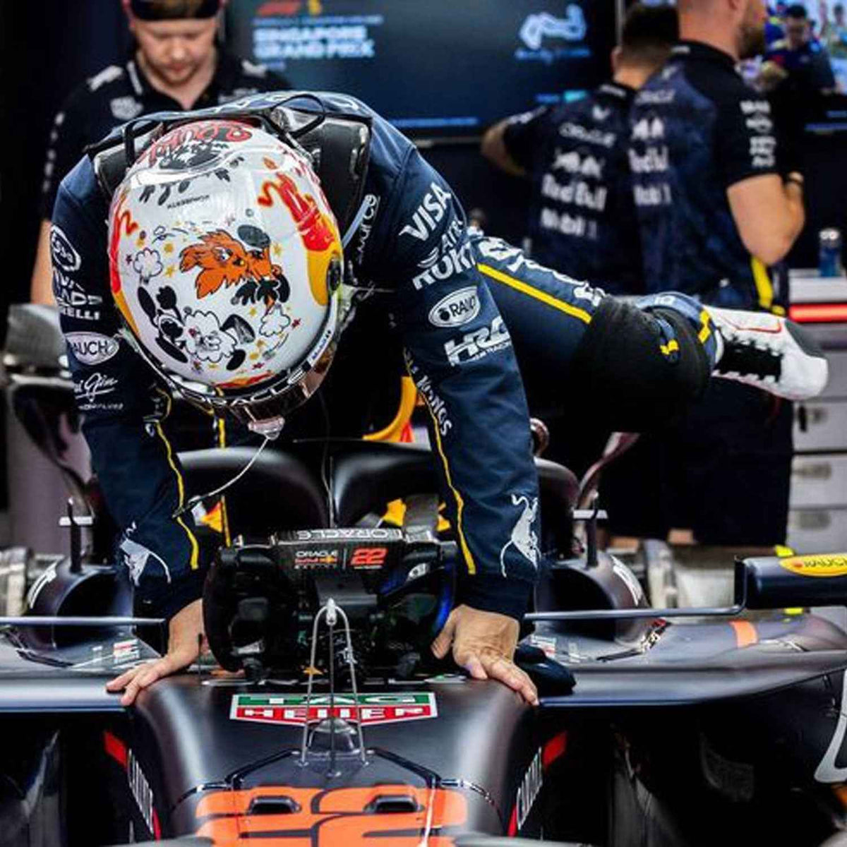 Yuki Tsunoda 2025 F1 Race Costume Las Vegas GP Red Bull